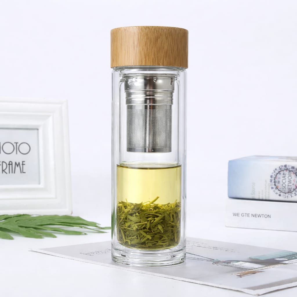 Glass Tea Infuser Bottle