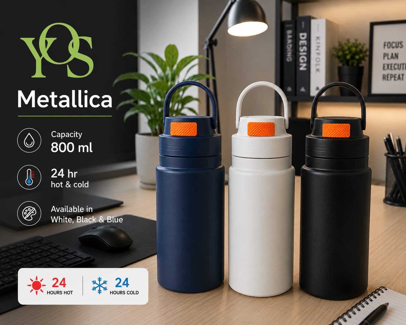 YOS Metallica 800ml