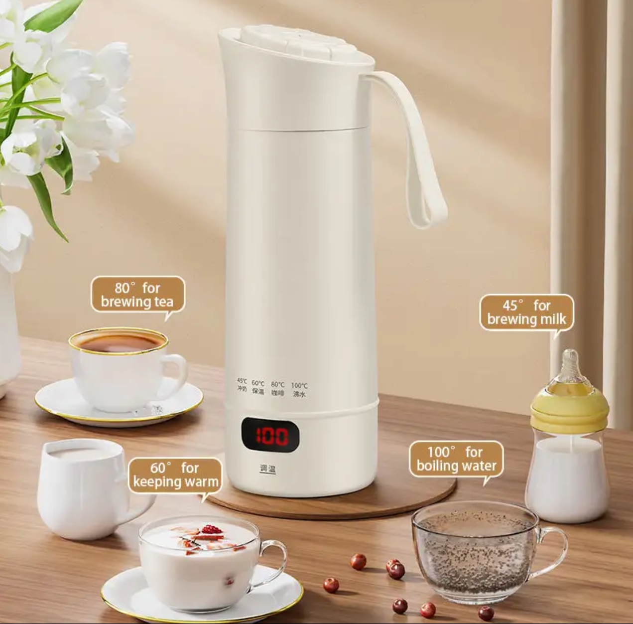 Electric Temp-Control Flask