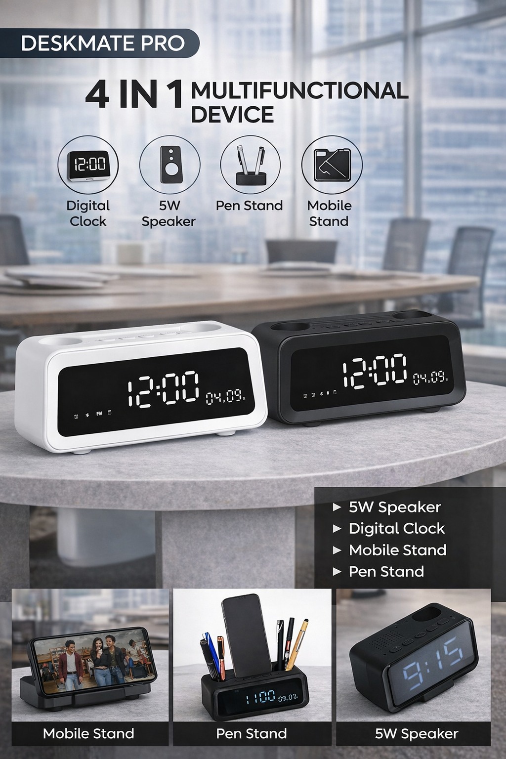 Deskmate Pro 4-in-1