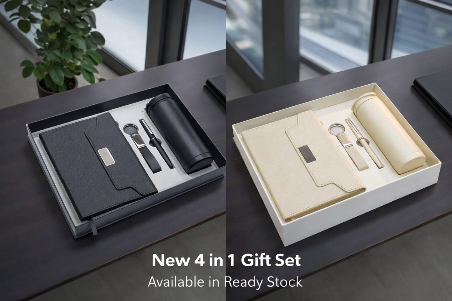4-in-1 Leather Set (Ready Stock)