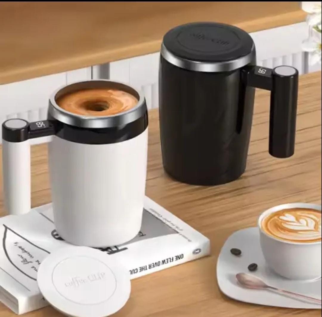 Self-Stirring Coffee Mug