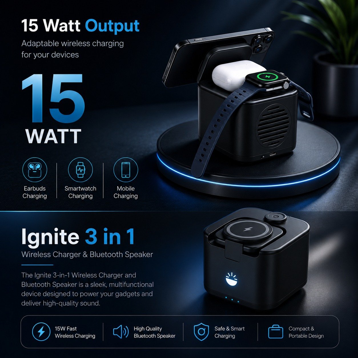 15 Watt Output