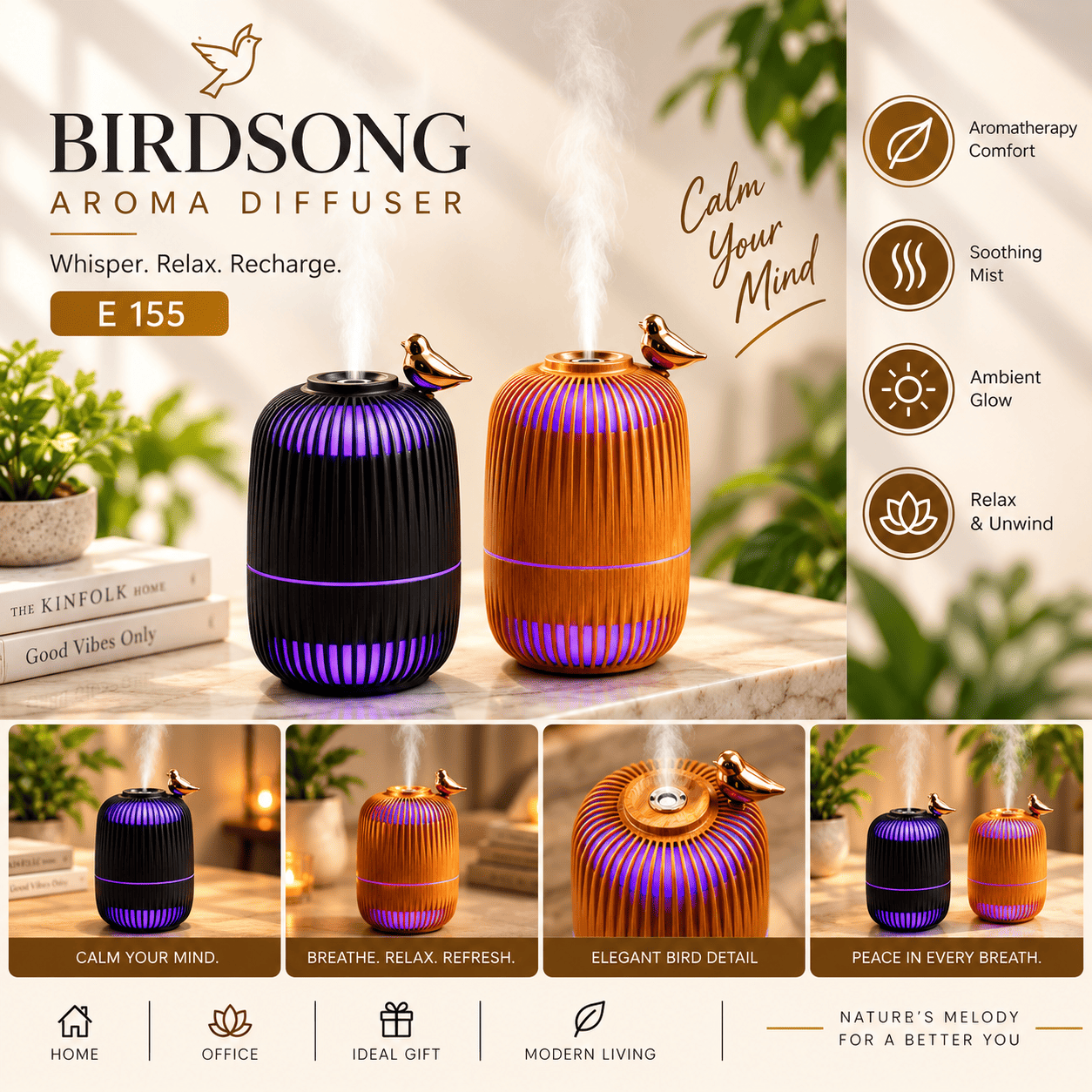 BIRDSONG AROMA DIFFUSER