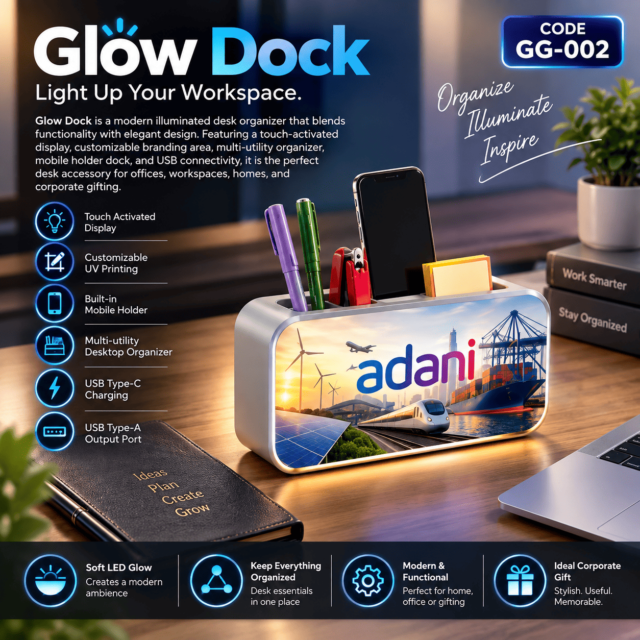 glow dock