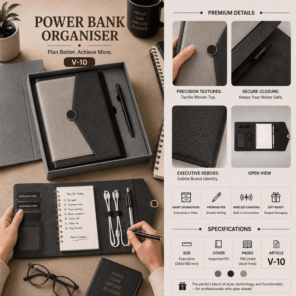 Power Bank Organiser