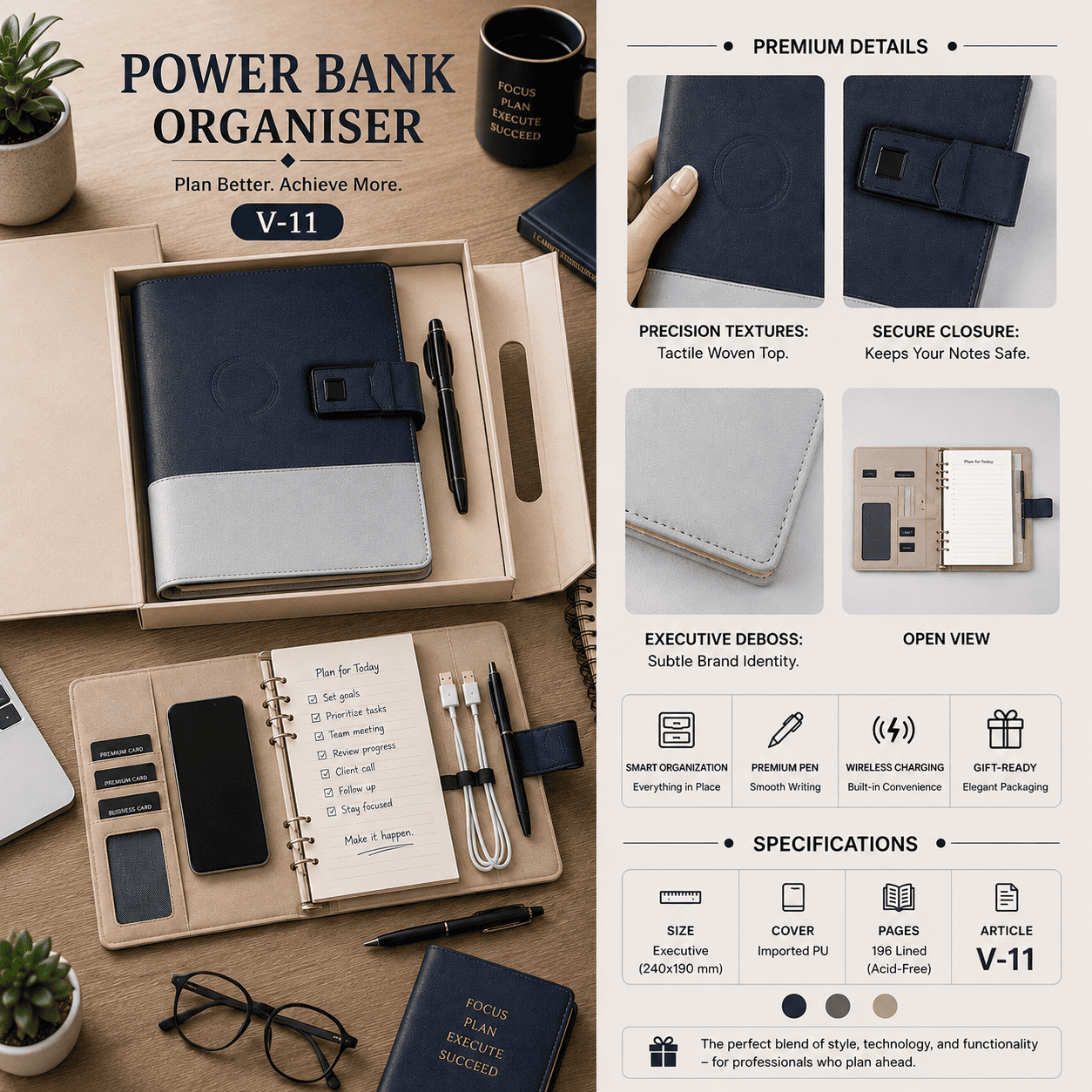 Power Bank Organiser
