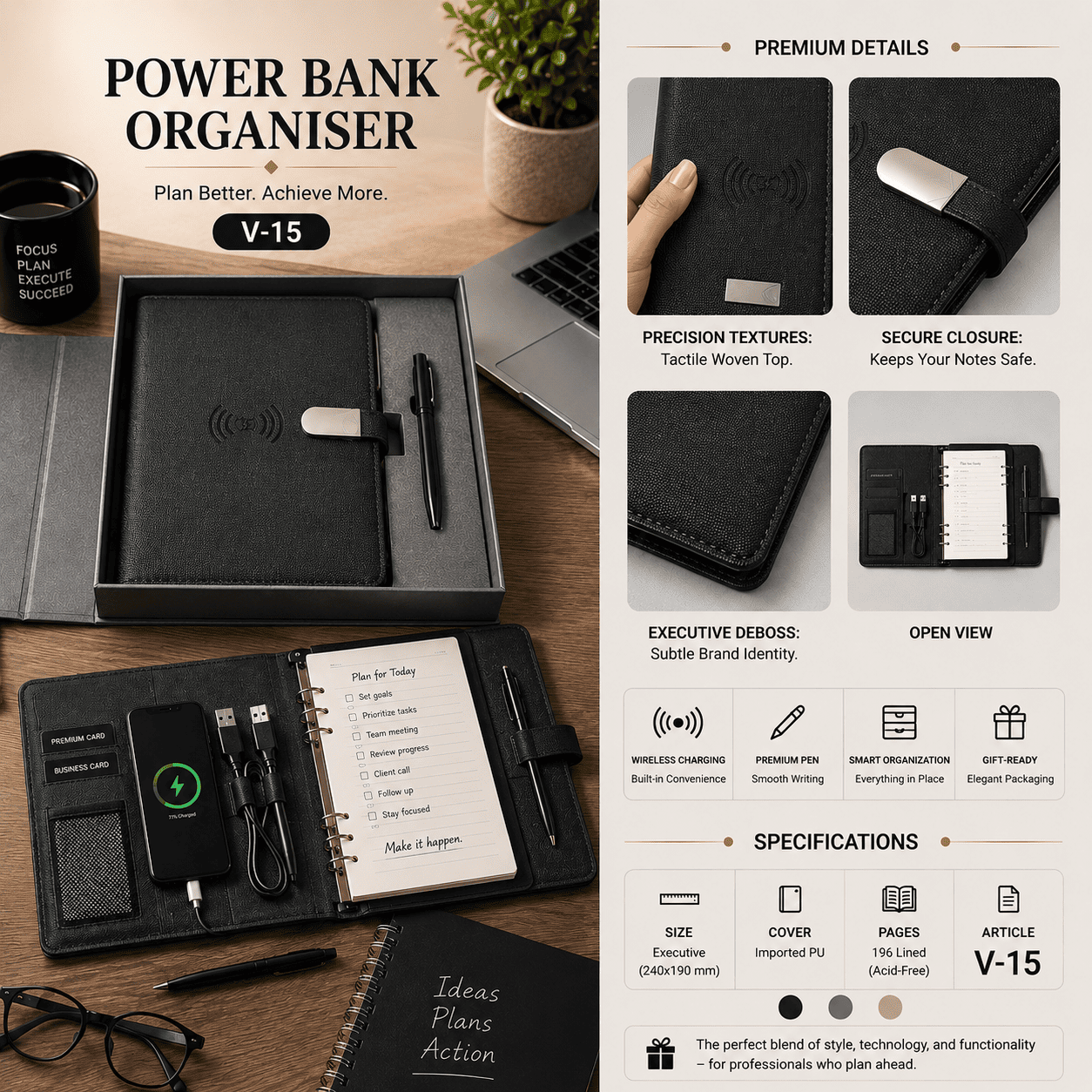 Power Bank Organiser