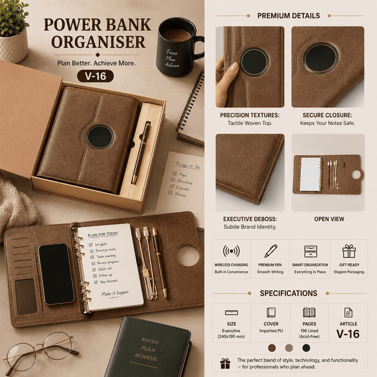 Power Bank Organiser