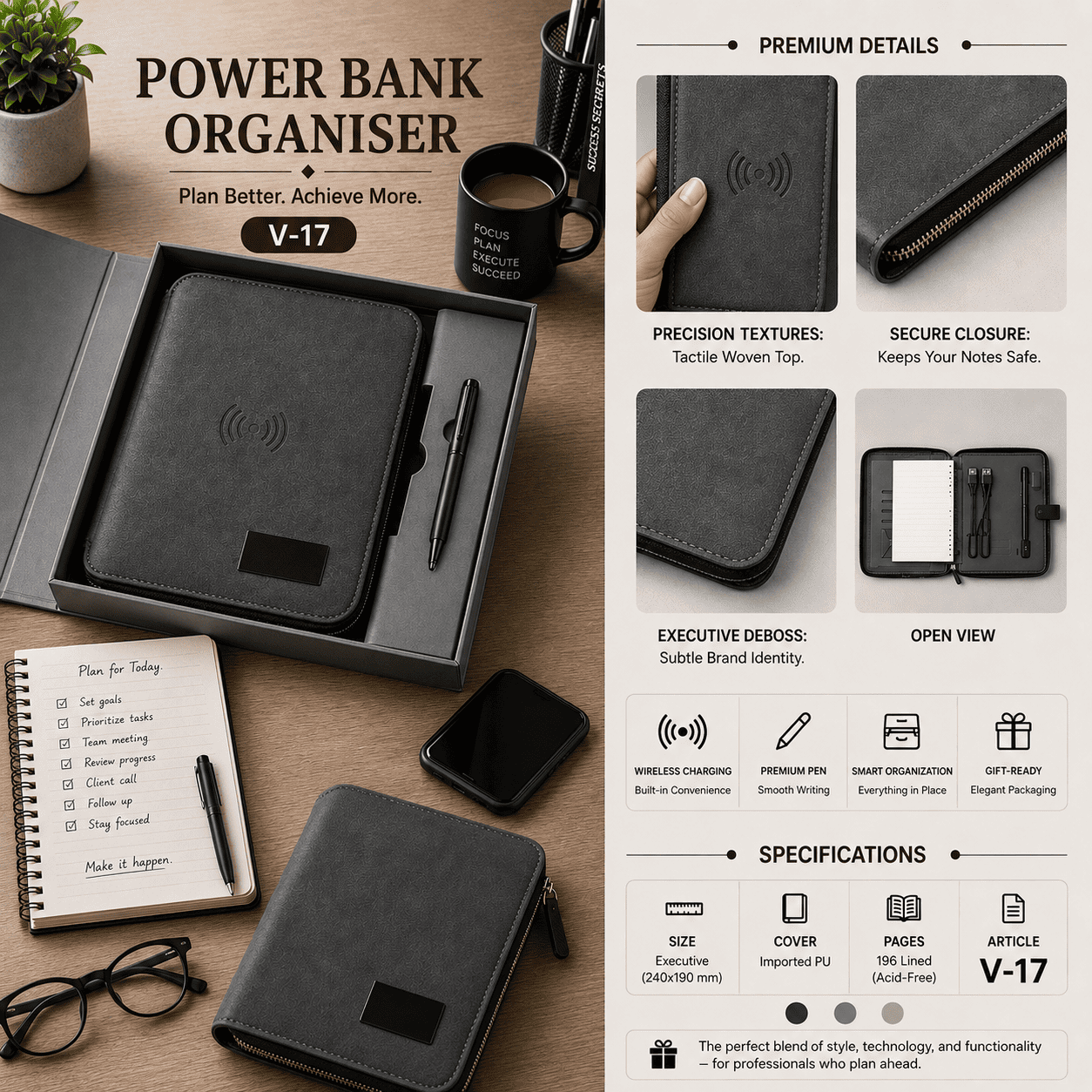 Power Bank Organiser