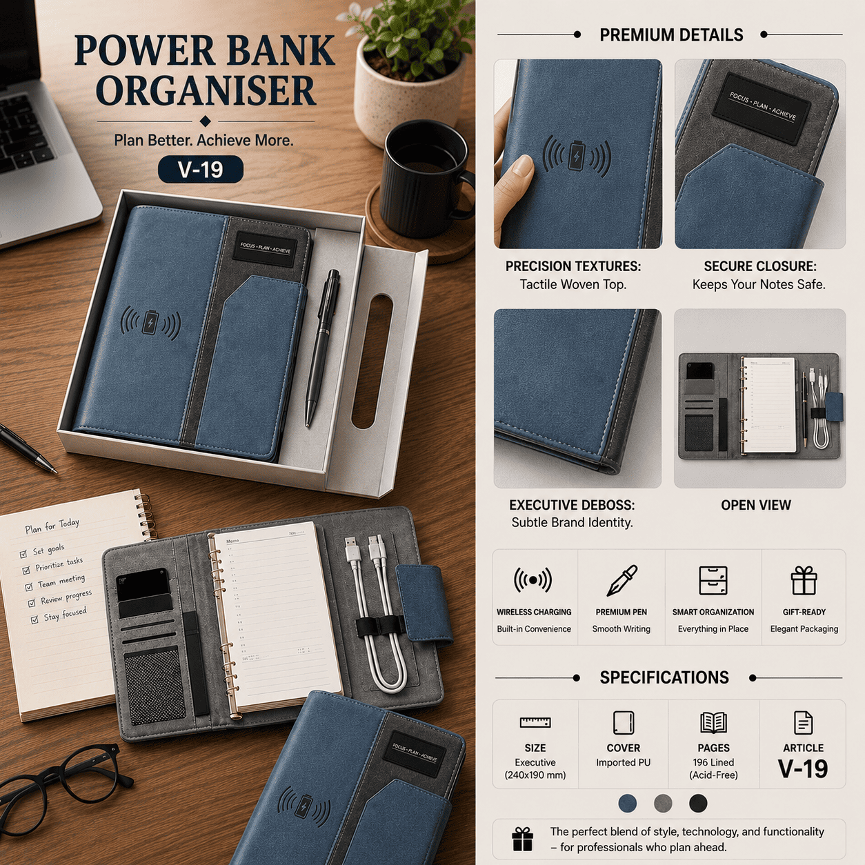 Power Bank Organiser