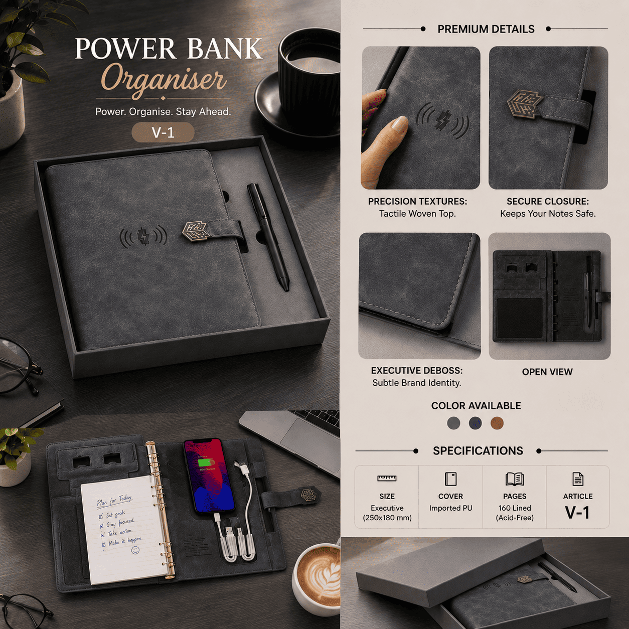 Power Bank Organiser