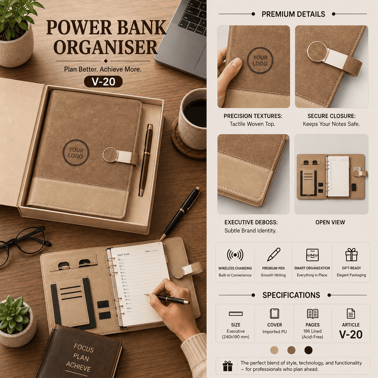 Power Bank Organiser