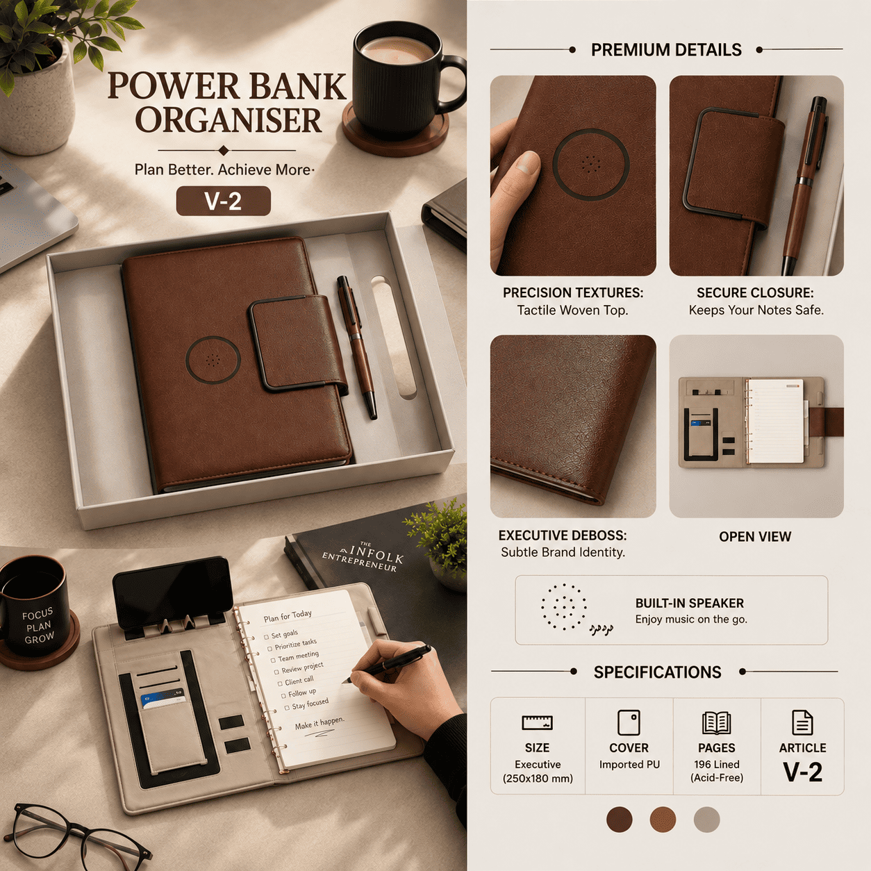 Power Bank Organiser