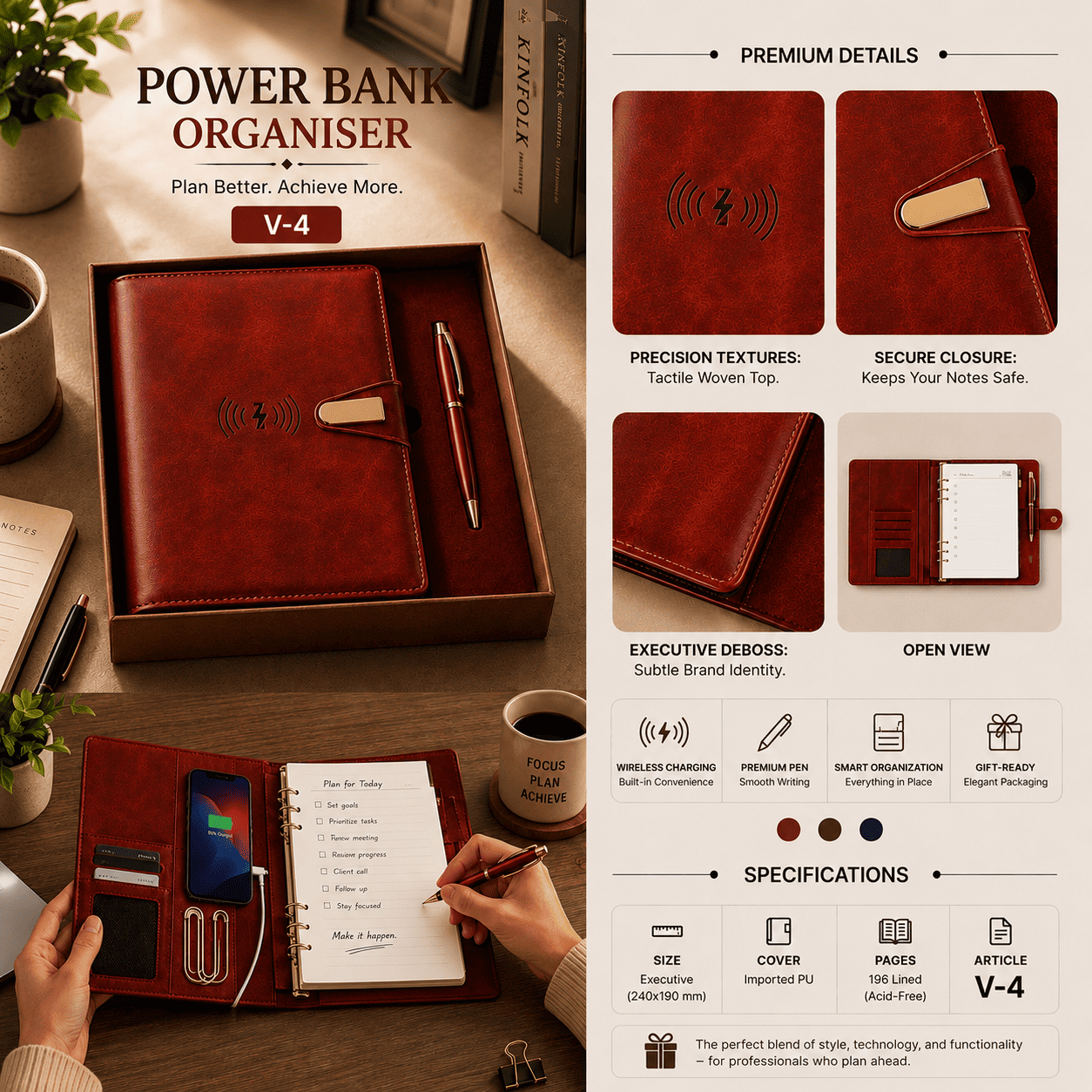 Power Bank Organiser