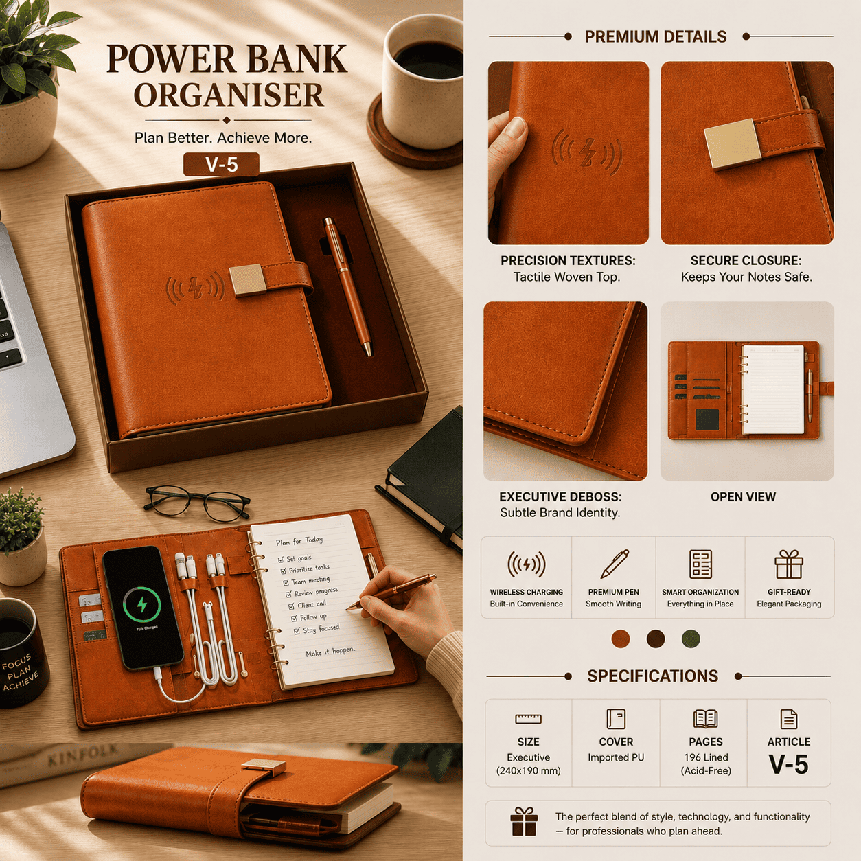 Power Bank Organiser