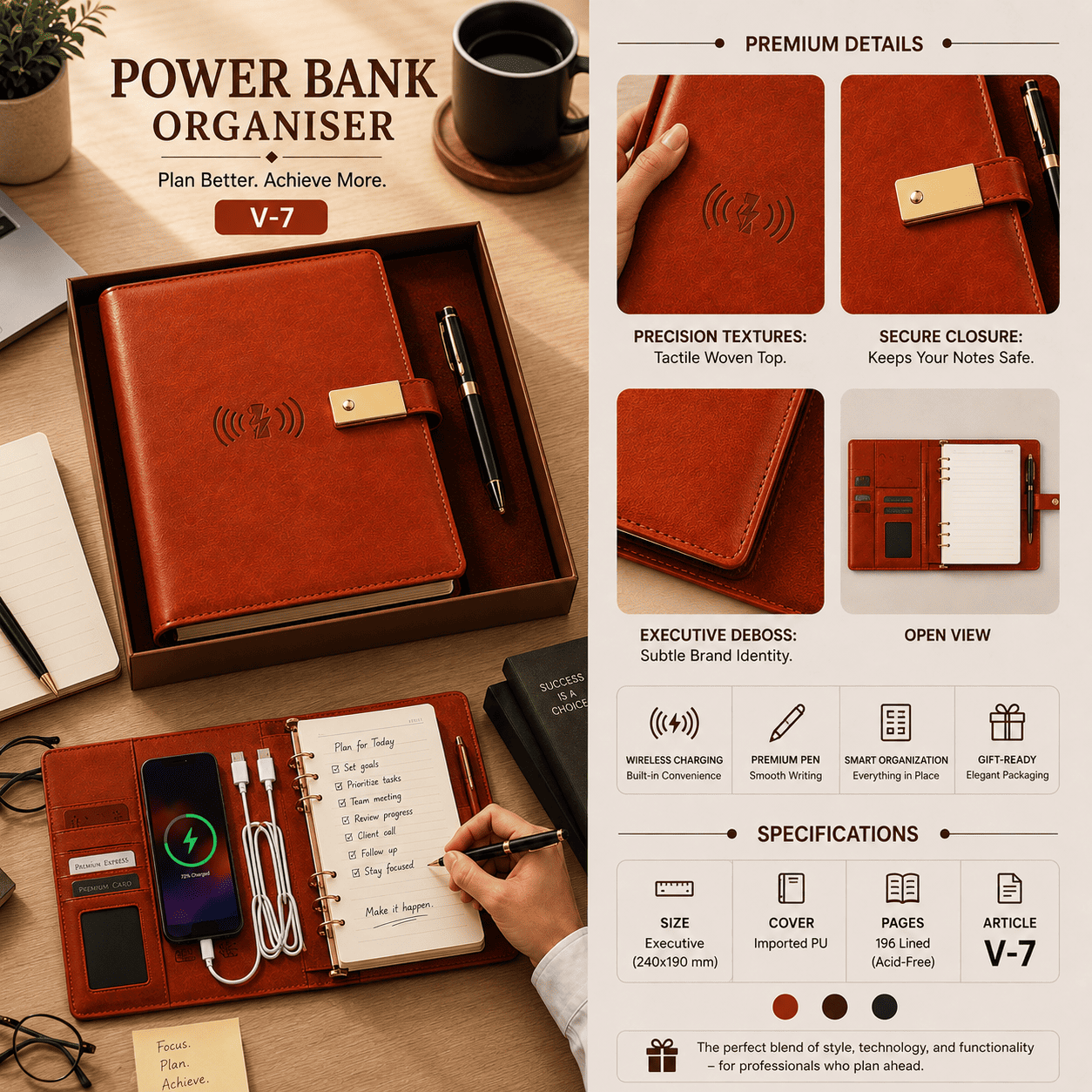 Power Bank Organiser