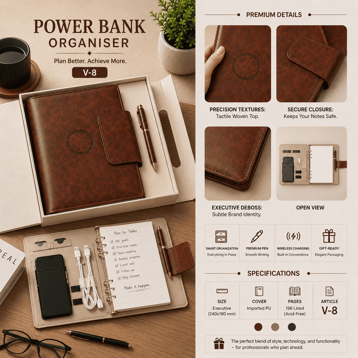 Power Bank Organiser