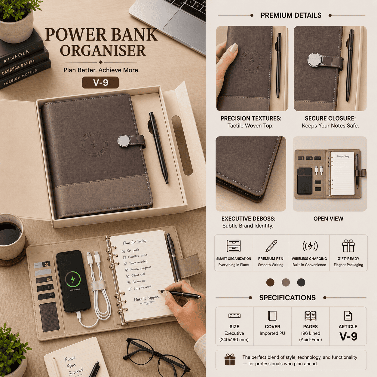 Power Bank Organiser